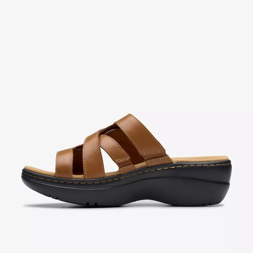 Cuñas Merliah2 Cove de piel color tostado para mujer Cuñas Merliah2 Cove de piel color tostado para mujer