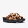 Cuñas Merliah2 Cove de piel color tostado para mujer Cuñas Merliah2 Cove de piel color tostado para mujer