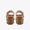 Cuñas Nerisa West de nubuck arena para mujer Cuñas Nerisa West de nubuck arena para mujer