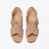 Cuñas Nerisa West de nubuck arena para mujer Cuñas Nerisa West de nubuck arena para mujer