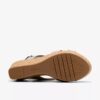Cuñas Rose Style para mujer en color topo metalizado Cuñas Rose Style para mujer en color topo metalizado
