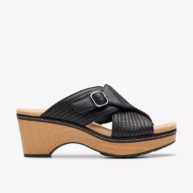 Cuñas Seannah Nora negras para mujer