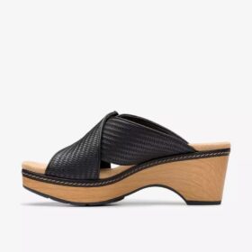 Cuñas Seannah Nora negras para mujer