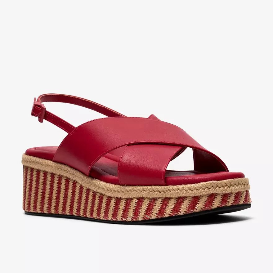 Cuñas Tessiah Cross2 rosa para mujer Cuñas Tessiah Cross2 rosa para mujer