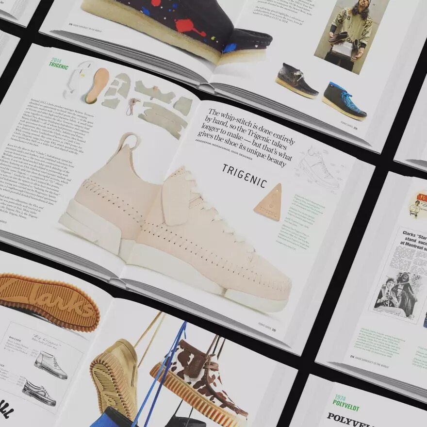 De Somerset al mundo: clarks, un libro de historia visual 1825–2025 De Somerset al mundo: clarks, un libro de historia visual 1825–2025