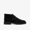 Desert Boots para niño, botines de ante negro para mayores, EE. UU. Desert Boots para niño, botines de ante negro para mayores, EE. UU.