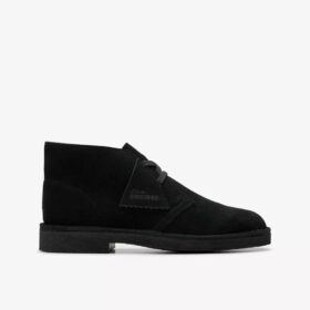 Desert Boots para niño, botines de ante negro para mayores, EE. UU.