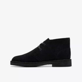 Desert Boots para niño, botines de ante negro para mayores, EE. UU.