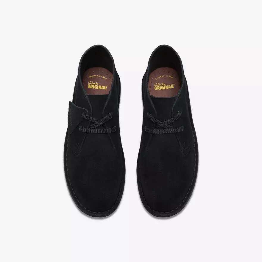 Desert Boots para niño, botines de ante negro para mayores, EE. UU. Desert Boots para niño, botines de ante negro para mayores, EE. UU.