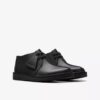 Desert Trek Desert Boot para niños mayores, de piel negra