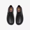 Desert Trek Desert Boot para niños mayores, de piel negra