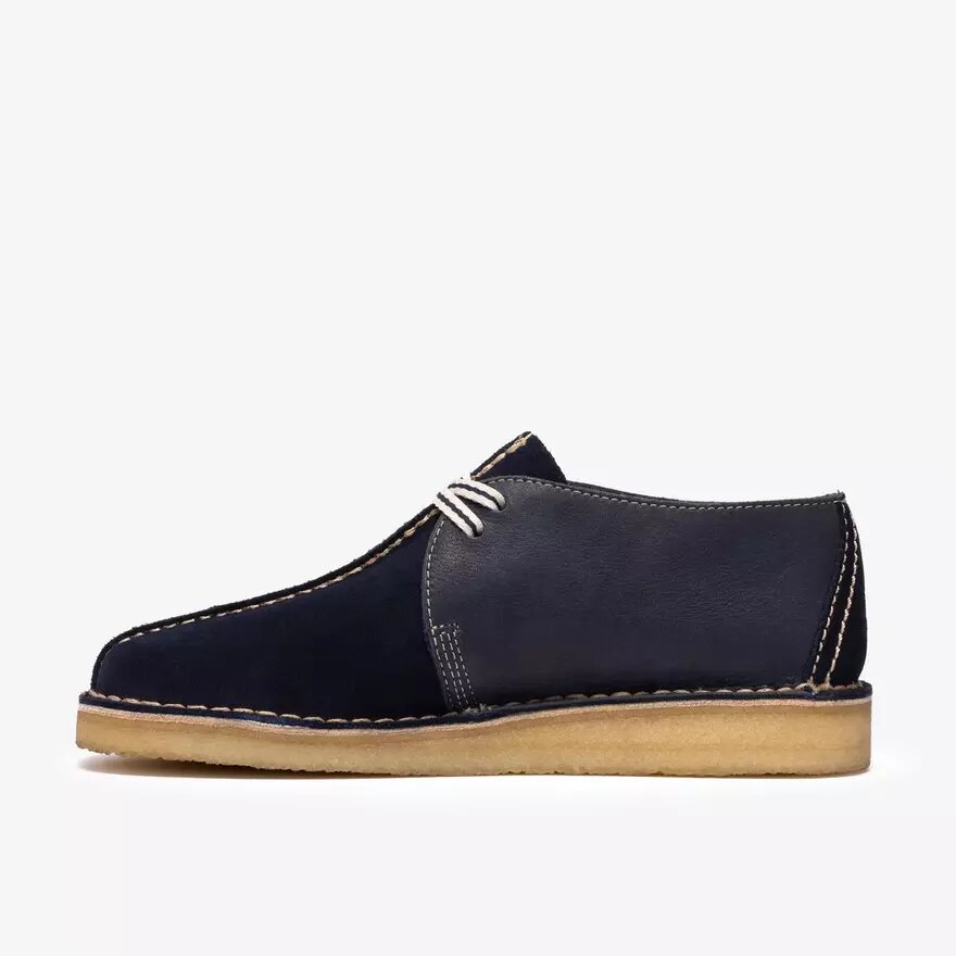 Desert Trek para hombre en ante azul marino Desert Trek Desert Trek para hombre en ante azul marino Desert Trek