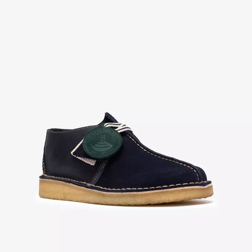 Desert Trek para hombre en ante azul marino Desert Trek Desert Trek para hombre en ante azul marino Desert Trek