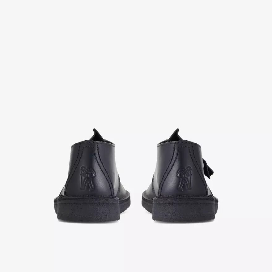 Desert Trek para hombre en piel lisa negra Desert Trek para hombre en piel lisa negra