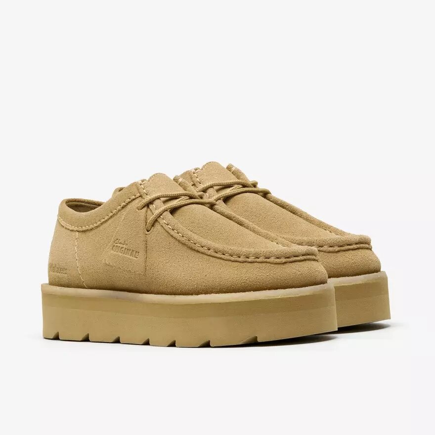 Meare Walla para mujer. Wallabees de ante color arce Meare Walla para mujer. Wallabees de ante color arce