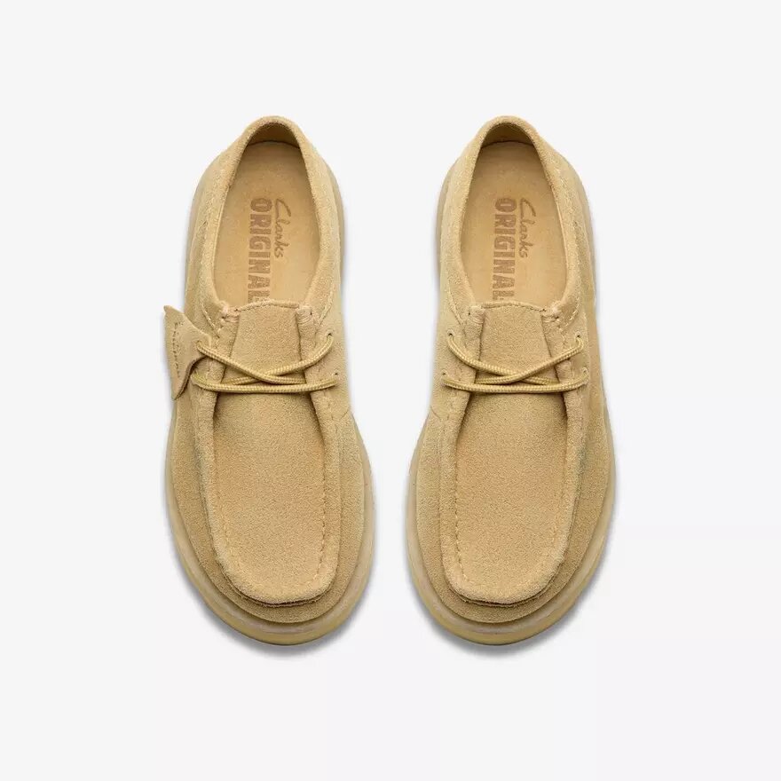 Meare Walla para mujer. Wallabees de ante color arce Meare Walla para mujer. Wallabees de ante color arce