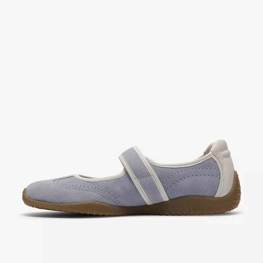 Merceditas de ante azul claro Meridor Jane para mujer Merceditas de ante azul claro Meridor Jane para mujer