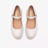 Merceditas «Desert Jane» de piel blanca para mujer Merceditas «Desert Jane» de piel blanca para mujer