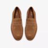 Mocasines Aldwin Step de ante color tostado para hombre Mocasines Aldwin Step de ante color tostado para hombre