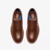 Mocasines Brantin para hombre de piel color tostado