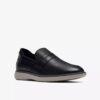 Mocasines Brantin para hombre de piel negra Mocasines Brantin para hombre de piel negra