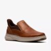 Mocasines combinados Mullan Step para hombre en color tostado
