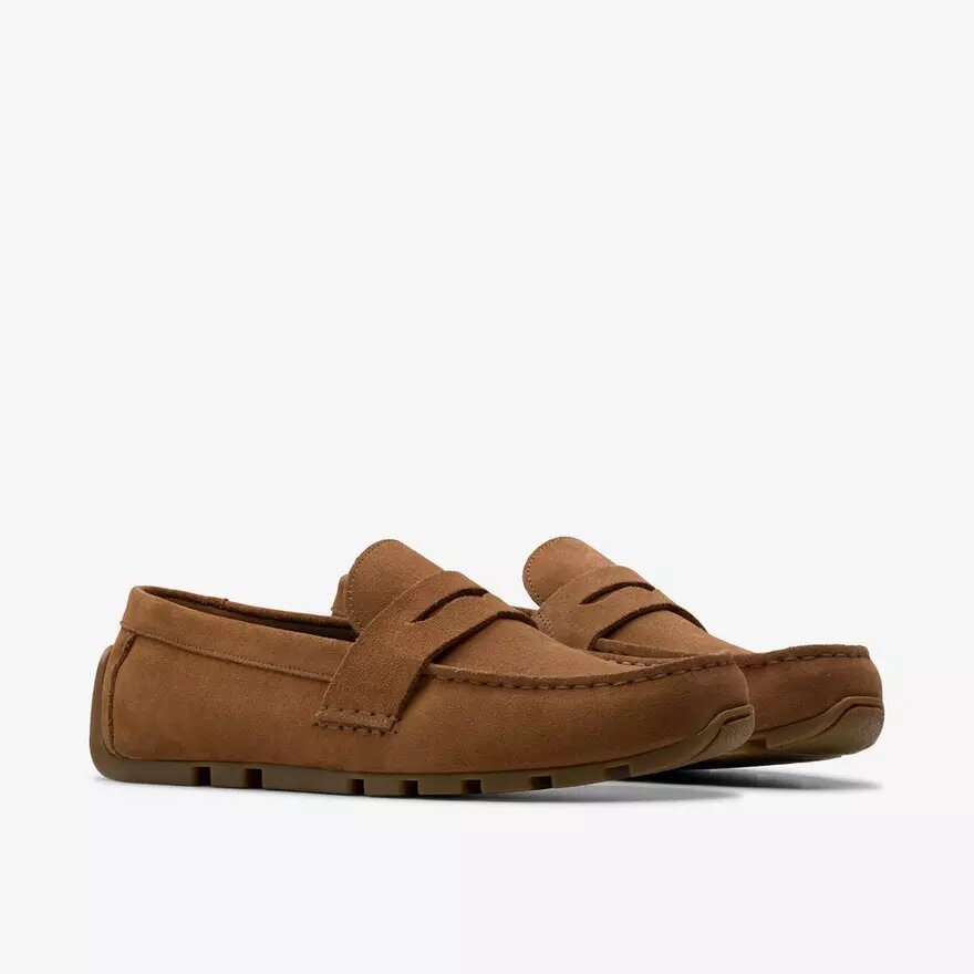 Mocasines de ante Corsley Bar Cola para hombre Mocasines de ante Corsley Bar Cola para hombre
