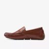 Mocasines de conducir Markman Plain para hombre, de piel marrón claro Mocasines de conducir Markman Plain para hombre, de piel marrón claro