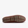 Mocasines de conducir Markman Plain para hombre, de piel marrón claro Mocasines de conducir Markman Plain para hombre, de piel marrón claro