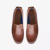Mocasines de conducir Markman Plain para hombre, de piel marrón claro Mocasines de conducir Markman Plain para hombre, de piel marrón claro