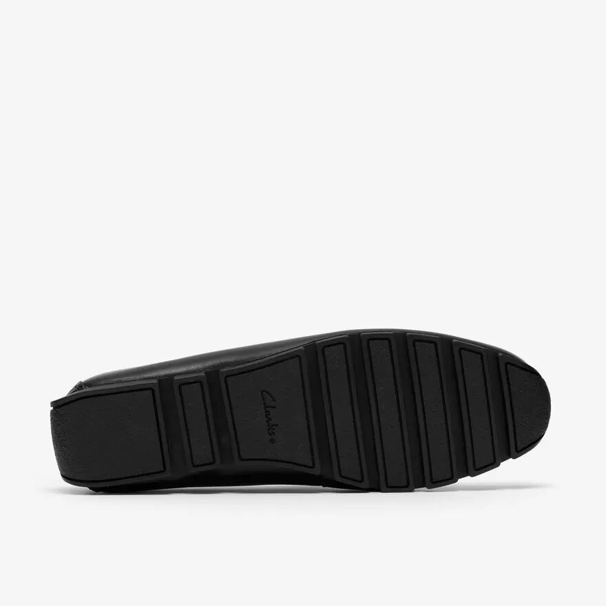 Mocasines de cuero negros lisos Corsley para hombre Mocasines de cuero negros lisos Corsley para hombre
