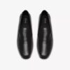 Mocasines de cuero negros lisos Corsley para hombre Mocasines de cuero negros lisos Corsley para hombre