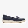 Mocasines de lona para mujer Breezesky Bay en azul marino Mocasines de lona para mujer Breezesky Bay en azul marino