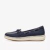 Mocasines de lona para mujer Breezesky Bay en azul marino Mocasines de lona para mujer Breezesky Bay en azul marino