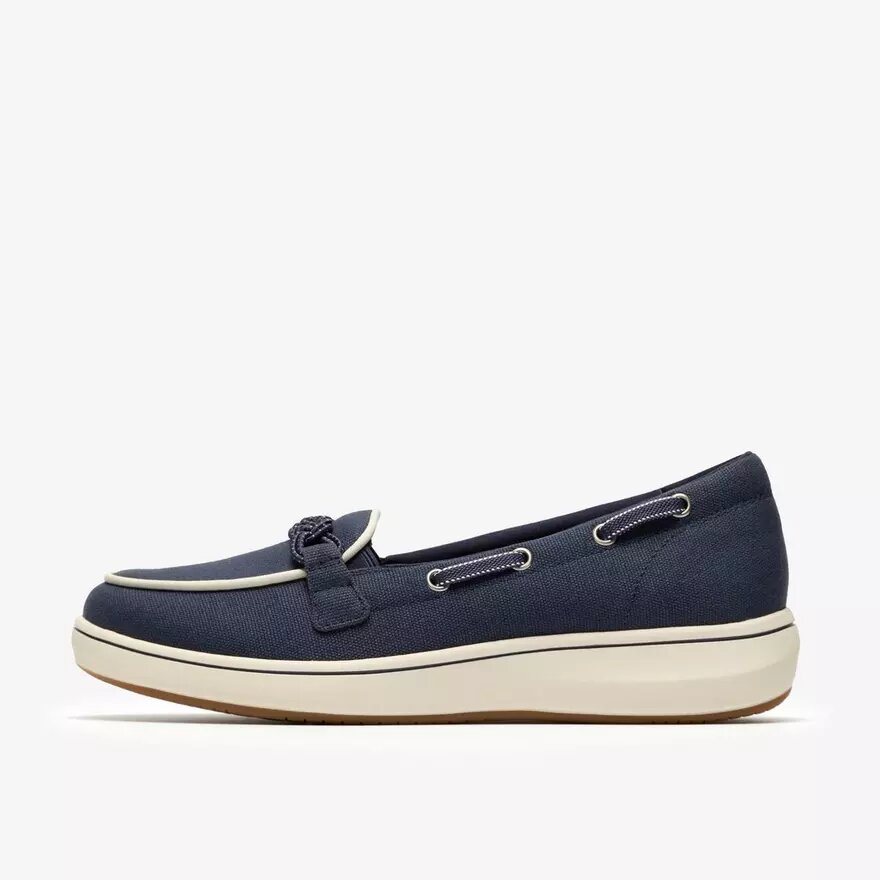Mocasines de lona para mujer Breezesky Bay en azul marino Mocasines de lona para mujer Breezesky Bay en azul marino