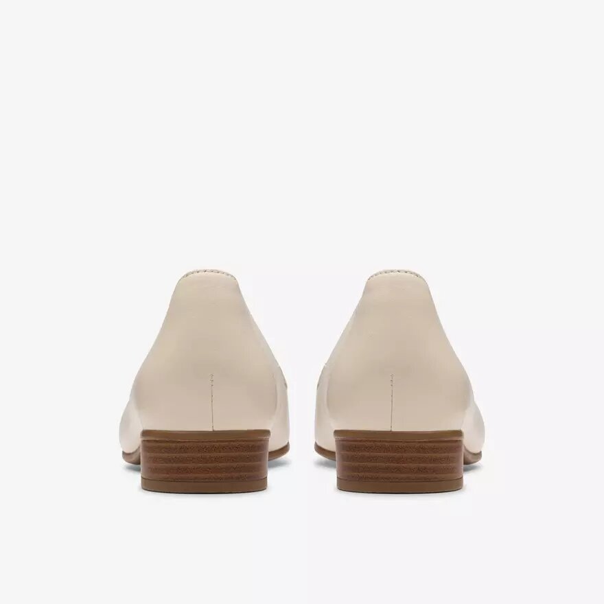 Mocasines de piel color crema Krystine Lily para mujer Mocasines de piel color crema Krystine Lily para mujer