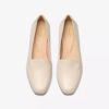 Mocasines de piel color crema Krystine Lily para mujer Mocasines de piel color crema Krystine Lily para mujer