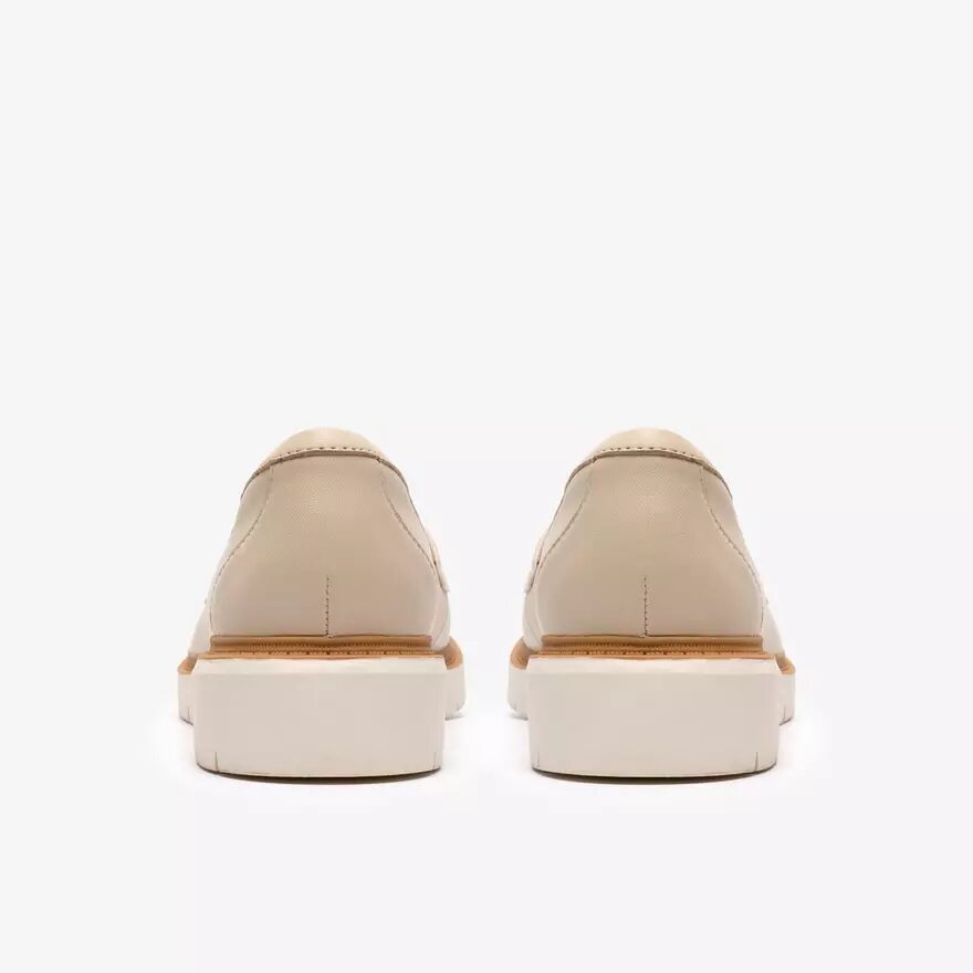 Mocasines de piel color crema Westlynn Bella para mujer Mocasines de piel color crema Westlynn Bella para mujer