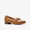 Mocasines de piel color tostado Juliet Echo para mujer Mocasines de piel color tostado Juliet Echo para mujer