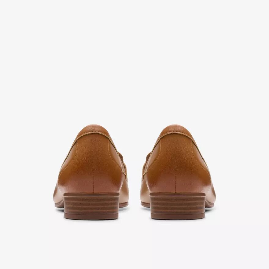 Mocasines de piel color tostado Juliet Echo para mujer Mocasines de piel color tostado Juliet Echo para mujer