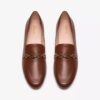 Mocasines de piel color tostado Tamna Iris para mujer