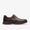 Mocasines de piel de caoba Un Briley Step para hombre | Clark’s