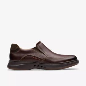 Mocasines de piel de caoba Un Briley Step para hombre | Clark’s