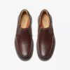 Mocasines de piel de caoba Un Briley Step para hombre | Clark’s