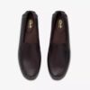 Mocasines de piel marrón oscuro Corsley Plain para hombre Mocasines de piel marrón oscuro Corsley Plain para hombre
