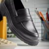 Mocasines de piel negra Orinoco3 Edge para mujer, EE. UU. Mocasines de piel negra Orinoco3 Edge para mujer, EE. UU.