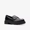 Mocasines de piel negra Orinoco3 Edge para mujer, EE. UU. Mocasines de piel negra Orinoco3 Edge para mujer, EE. UU.