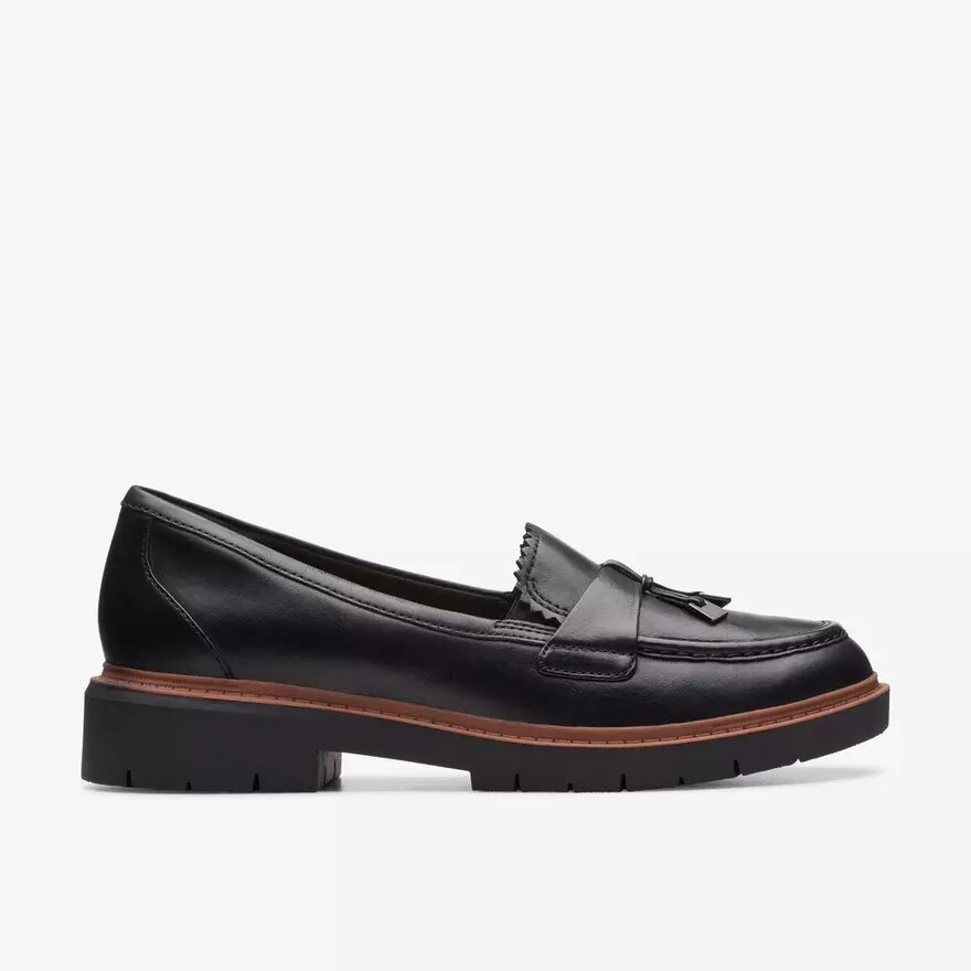 Mocasines de piel negra Westlynn Bella para mujer Mocasines de piel negra Westlynn Bella para mujer