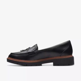 Mocasines de piel negra Westlynn Bella para mujer