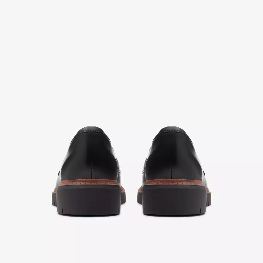 Mocasines de piel negra Westlynn Bella para mujer Mocasines de piel negra Westlynn Bella para mujer